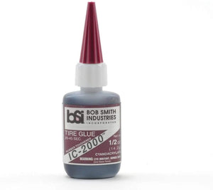 BSI IC-2000 Black Rubber Toughened Cyanoacrylate 1/2 OZ.
