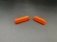 Just Bash It RC Mini Maxx 3D Printed Bumper Supports (Orange)