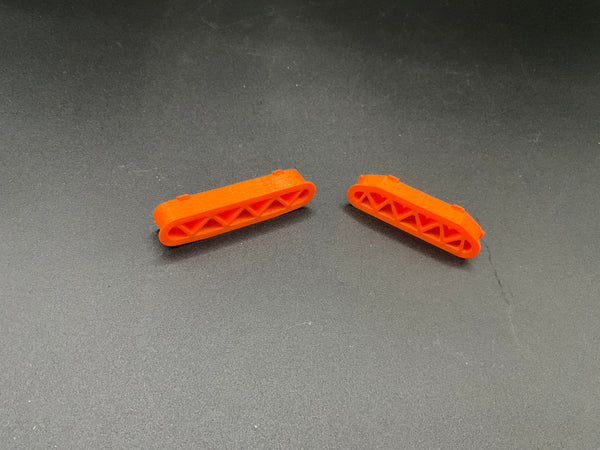Just Bash It RC Mini Maxx 3D Printed Bumper Supports (Orange)