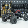 INJORA Universal LCG Chassis Kit for 1/18 TRX4M Upgrade (Carbon Fiber) w/Double Decker Tray
