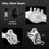 INJORA +5mm Diamond Portal Axles for 1/18 TRX4M Silver Front & Rear