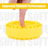 Injora Silicone Rubber Inserts for 1.9" 118-122mm(4.75" OD) Tires (1906) Yellow (Super Soft)