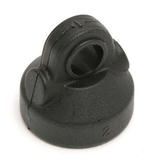 Team Associated Shock End Cap, Black Plastic