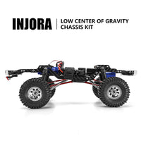 INJORA LCG Carbon Fiber Chassis Kit For 1/18 TRX4M High