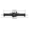 INJORA +4mm Aluminum Axles for 1/18 TRX4M Rear