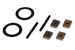 Traxxas spider gear shaft/spacers tw