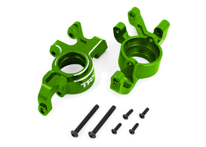STEERING BLOCKS ALUM GRN