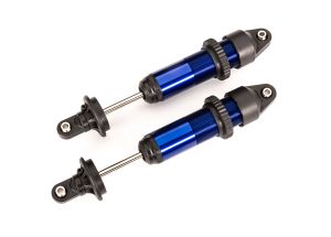Traxxas shock gtx med w/o spring blue