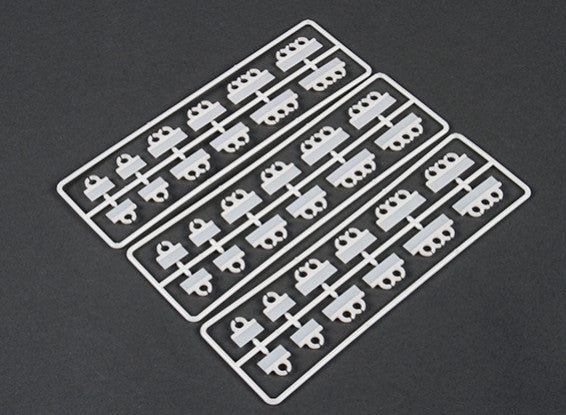 Vertical Mount Cable Tidy Clip Set (36 piece)