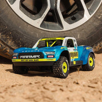 Arrma Mojave Grom Mega 380 Brushed 4x4 Small Desert Truck RTR w/Battery & Charger Blue/White