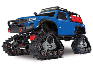 Traxxas blue trx-4 w/ traxx