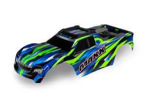 Traxxas body maxx painted green