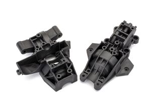 Traxxas bulkhead, rear upper and lower