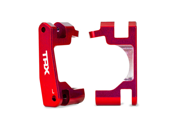Traxxas Red Aluminum Caster Blocks (L&R)