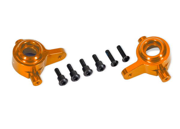 Traxxas Orng Aluminum Steering Blocks (L&R)
