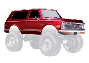Traxxas Body Chevrolet 72 Blazer Complete/Red