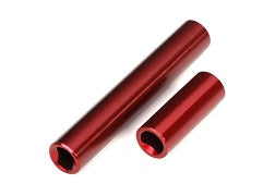 Traxxas Driveshafts, center, female, 6061-T6 Alum. (Red)  F/R (For use with #9751 metal center driveshafts)