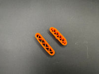 Just Bash It RC Mini Maxx 3D Printed Bumper Supports (Orange)