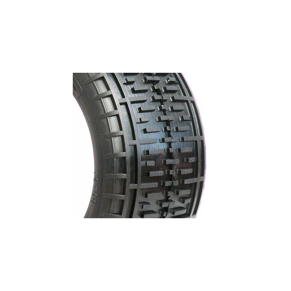 AKA 1/10 Rebar Rear Tires, Soft with Red Inserts (2): Buggy