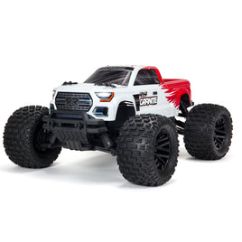 ARA4202V3T2 1/10 GRANITE 4WD V3 MEGA 550 Brushed Monster Truck RTR, Red