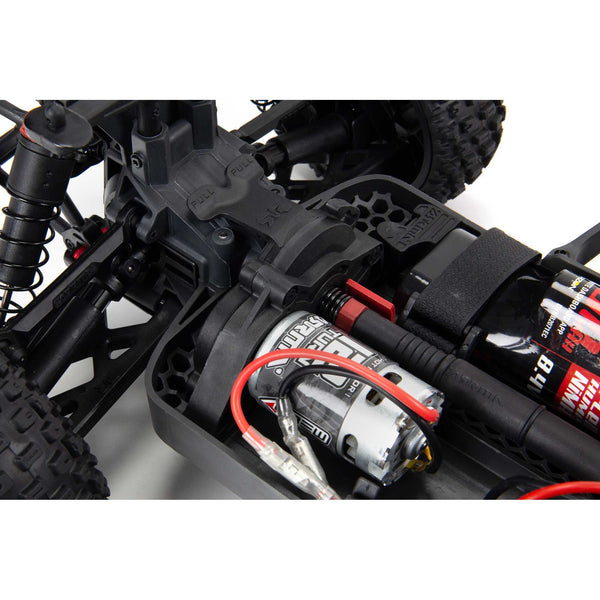 ARA4203V3T1 1/10 SENTON 4WD V3 MEGA 550 Brushed Short Course Truck RTR, Red