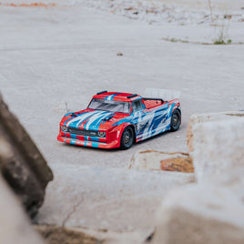 ARA4215V3T1 1/8 INFRACTION 4WD MEGA Resto-Mod Truck RTR, Red/Blue