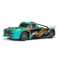 ARA4215V3T2 1/8 INFRACTION 4WD MEGA Resto-Mod Truck RTR, Teal/Bronze