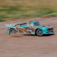 ARA4215V3T2 1/8 INFRACTION 4WD MEGA Resto-Mod Truck RTR, Teal/Bronze