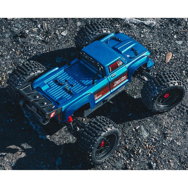 Arrma 1/10 OUTCAST 4X4 4S V2 BLX Stunt Truck RTR, Blue
