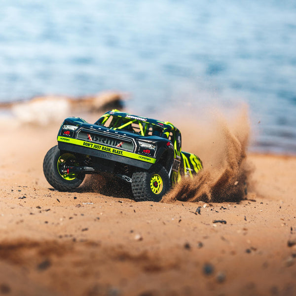 ARA7604V2T1 1/7 MOJAVE 6S V2 4WD BLX Desert Truck with Spektrum Firma RTR, Green/Black