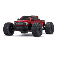 Arrma Big Rock 6S 4WD BLX, RTR-Red