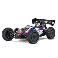 ARA8306 1/8 TLR Tuned TYPHON 4WD Roller Buggy, Pink/Purple