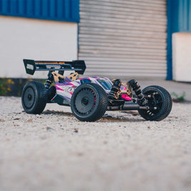 ARA8306 1/8 TLR Tuned TYPHON 4WD Roller Buggy, Pink/Purple