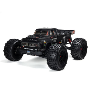 Arrma 1/8 NOTORIOUS 6S V5 4WD BLX Stunt Truck with Spektrum Firma RTR, Black