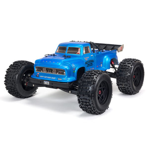 ARA8611V5T2 1/8 NOTORIOUS 6S V5 4WD BLX Stunt Truck with Spektrum Firma RTR, Blue