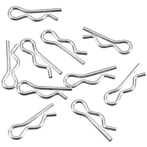 ARAC3450 Body Clip 6mm Black (10)