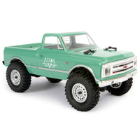 AXI00001T1 1/24 SCX24 1967 Chevrolet C10 4WD Truck Brushed RTR, Green