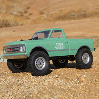 AXI00001T1 1/24 SCX24 1967 Chevrolet C10 4WD Truck Brushed RTR, Green