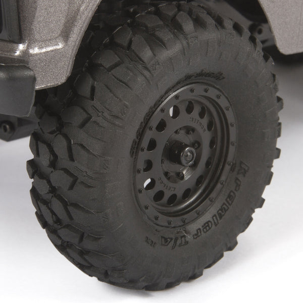 Axial 1/24 SCX24 1967 Chevrolet C10 4WD Truck Brushed RTR, Silver