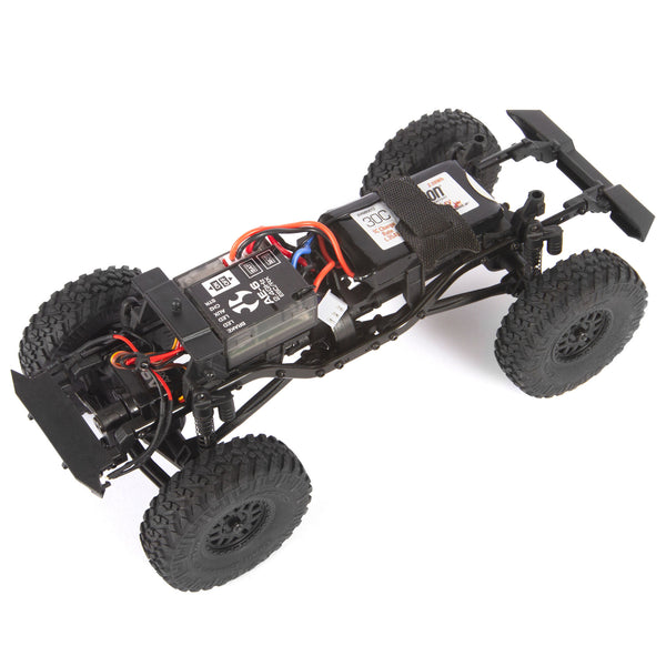 Axial 1/24 SCX24 2019 Jeep Wrangler JLU CRC 4WD Rock Crawler Brushed RTR, Yellow