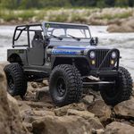 Axial 1/10 SCX10 III Jeep CJ-7 4X4 RTR Brushed Rock Crawler, Grey