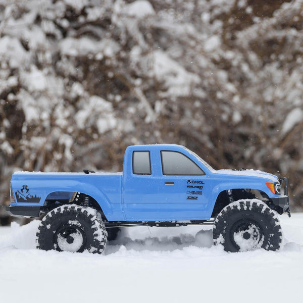 Axial 1/10 SCX10 III Base Camp 4WD Rock Crawler Brushed RTR, Blue