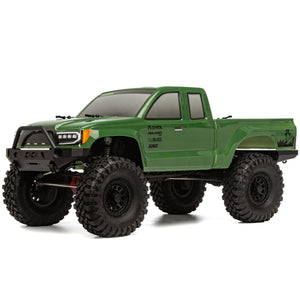 AXI03027T2 1/10 SCX10 III Base Camp 4WD Rock Crawler Brushed RTR, Green