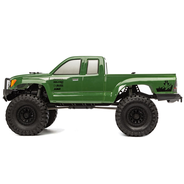 AXI03027T2 1/10 SCX10 III Base Camp 4WD Rock Crawler Brushed RTR, Green