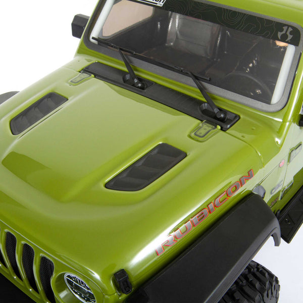 Axial 1/6 SCX6 Jeep JLU Wrangler 4WD Rock Crawler RTR: Green