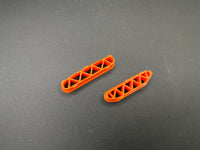 Just Bash It RC Mini Maxx 3D Printed Bumper Supports (Orange)
