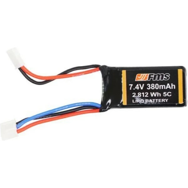 RocHobby Lip Battery 2S 7.4V 380mAh