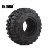 Injora  2.2" 120*48mm Mud Grappler Tires for 1/10 RC Crawlers