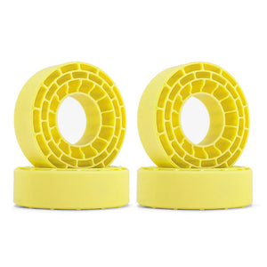 INJORA 4pcs Silicone Rubber Inserts For 62-64mm*24mm 1.0