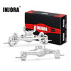 INJORA +5mm Diamond Portal Axles for 1/18 TRX4M Silver Front & Rear